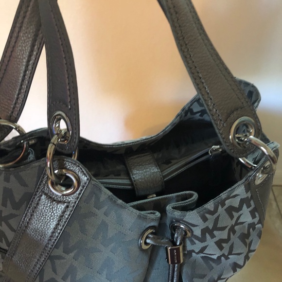 Gray Michael Kors Purse - Picture 2 of 8